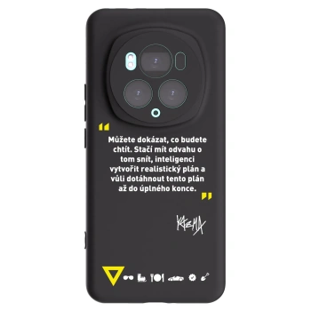 Picasee silikonový černý obal pro Honor Magic6 Pro - Kazma - MŮŽETE DOKÁZAT, CO BUDETE CHTÍT
