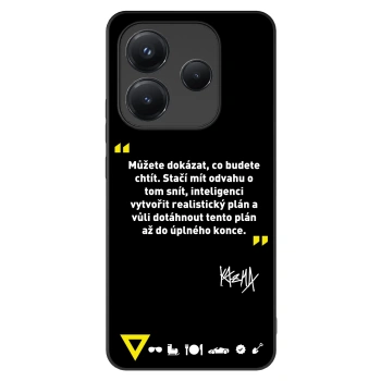 Picasee ULTIMATE CASE pro Xiaomi Redmi Note 14 5G - Kazma - MŮŽETE DOKÁZAT, CO BUDETE CHTÍT