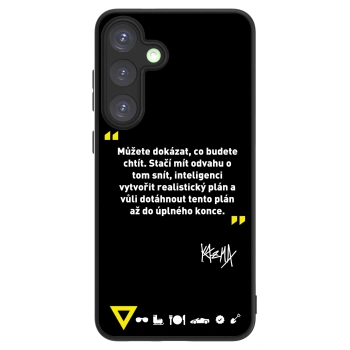 Picasee ULTIMATE CASE pro Samsung Galaxy S25+ 5G - Kazma - MŮŽETE DOKÁZAT, CO BUDETE CHTÍT