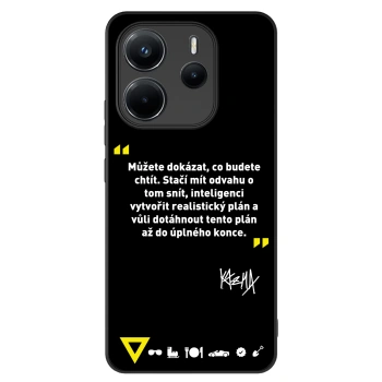 Picasee ULTIMATE CASE pro Xiaomi Redmi Note 14 4G - Kazma - MŮŽETE DOKÁZAT, CO BUDETE CHTÍT