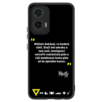 Obal pro Motorola Moto G35 5G - Kazma - MŮŽETE DOKÁZAT, CO BUDETE CHTÍT