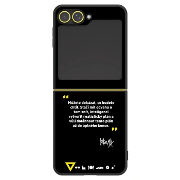 Obal pro Samsung Galaxy Z Flip6 5G - Kazma - MŮŽETE DOKÁZAT, CO BUDETE CHTÍT
