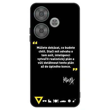 Obal pro Xiaomi Poco F6 - Kazma - MŮŽETE DOKÁZAT, CO BUDETE CHTÍT