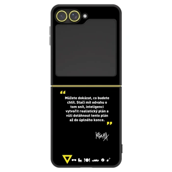 Obal pro Samsung Galaxy Z Flip5 5G - Kazma - MŮŽETE DOKÁZAT, CO BUDETE CHTÍT