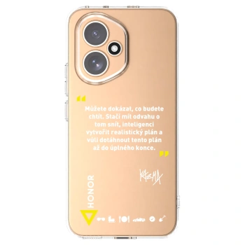 Picasee silikonový průhledný obal pro Honor 400 5G - Kazma - MŮŽETE DOKÁZAT, CO BUDETE CHTÍT