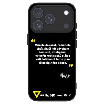 Picasee ULTIMATE CASE MagSafe pro Apple iPhone 17 Pro - Kazma - MŮŽETE DOKÁZAT, CO BUDETE CHTÍT