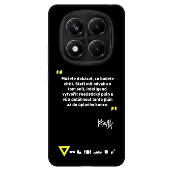 Obal pro Xiaomi Redmi Note 14 Pro 5G - Kazma - MŮŽETE DOKÁZAT, CO BUDETE CHTÍT