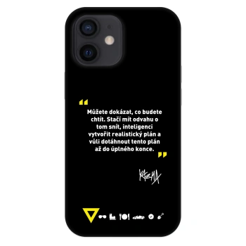 Obal pro Apple iPhone 12 mini - Kazma - MŮŽETE DOKÁZAT, CO BUDETE CHTÍT