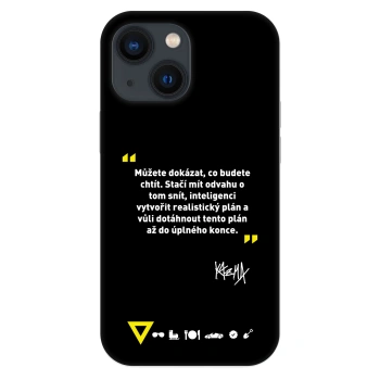 Obal pro Apple iPhone 13 mini - Kazma - MŮŽETE DOKÁZAT, CO BUDETE CHTÍT