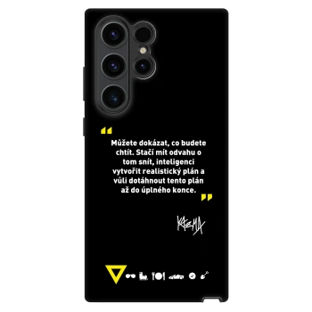 Obal pro Samsung Galaxy S22 Ultra 5G - Kazma - MŮŽETE DOKÁZAT, CO BUDETE CHTÍT