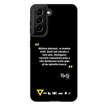 Obal pro Samsung Galaxy S21 FE 5G - Kazma - MŮŽETE DOKÁZAT, CO BUDETE CHTÍT
