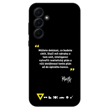 Obal pro Samsung Galaxy A55 5G A556B - Kazma - MŮŽETE DOKÁZAT, CO BUDETE CHTÍT