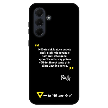Obal pro Samsung Galaxy A35 5G A356B - Kazma - MŮŽETE DOKÁZAT, CO BUDETE CHTÍT