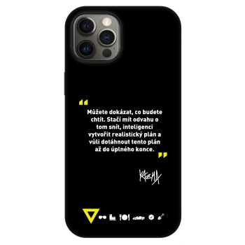 Obal pro Apple iPhone 12 Pro - Kazma - MŮŽETE DOKÁZAT, CO BUDETE CHTÍT