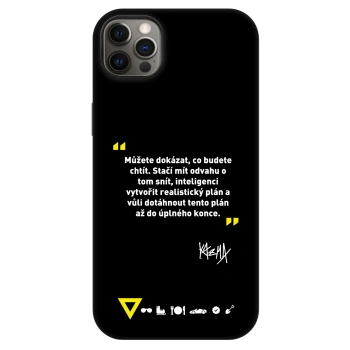 Obal pro Apple iPhone 12 Pro Max - Kazma - MŮŽETE DOKÁZAT, CO BUDETE CHTÍT