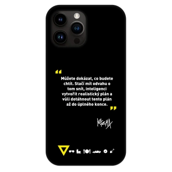 Obal pro Apple iPhone 13 Pro Max - Kazma - MŮŽETE DOKÁZAT, CO BUDETE CHTÍT