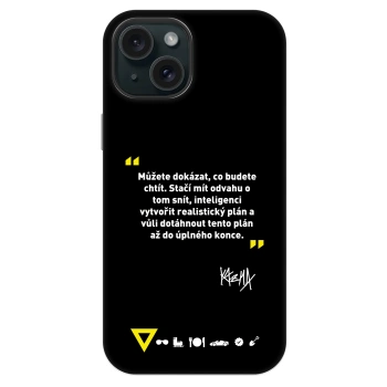 Obal pro Apple iPhone 14 - Kazma - MŮŽETE DOKÁZAT, CO BUDETE CHTÍT