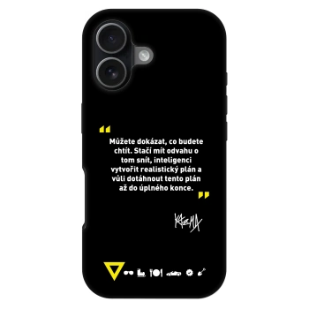 Obal pro Apple iPhone 17 - Kazma - MŮŽETE DOKÁZAT, CO BUDETE CHTÍT