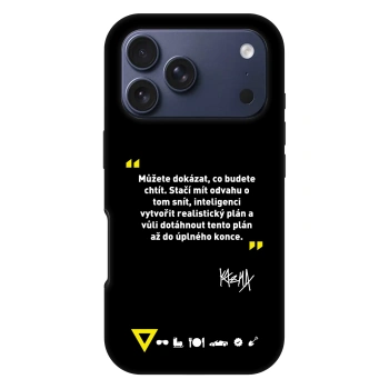 Obal pro Apple iPhone 17 Pro - Kazma - MŮŽETE DOKÁZAT, CO BUDETE CHTÍT