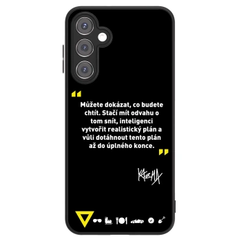 Picasee ULTIMATE CASE pro Samsung Galaxy A16 4G - Kazma - MŮŽETE DOKÁZAT, CO BUDETE CHTÍT