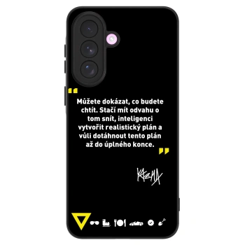 Obal pro Samsung Galaxy A57 5G - Kazma - MŮŽETE DOKÁZAT, CO BUDETE CHTÍT