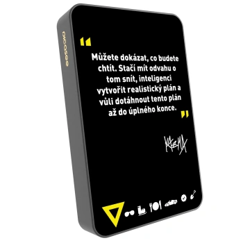 Picasee Powerbanka s MagSafe 10 000 mAh Šedá - Kazma - MŮŽETE DOKÁZAT, CO BUDETE CHTÍT