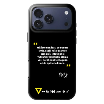 Obal pro Apple iPhone 18 Pro Max - Kazma - MŮŽETE DOKÁZAT, CO BUDETE CHTÍT