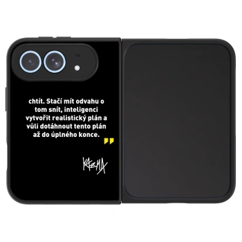 Obal pro Apple iPhone Duo - Kazma - MŮŽETE DOKÁZAT, CO BUDETE CHTÍT