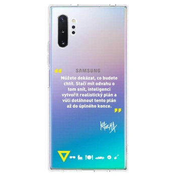 Obal pro Samsung Galaxy Note 10+ N975F - Kazma - MŮŽETE DOKÁZAT, CO BUDETE CHTÍT