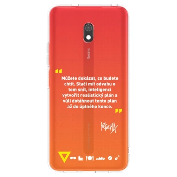Obal pro Xiaomi Redmi 8A - Kazma - MŮŽETE DOKÁZAT, CO BUDETE CHTÍT