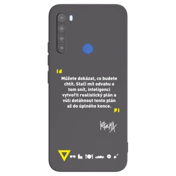 Obal pro Xiaomi Redmi Note 8T - Kazma - MŮŽETE DOKÁZAT, CO BUDETE CHTÍT