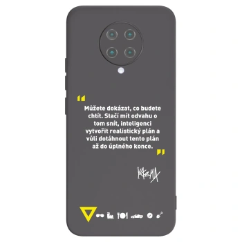 Obal pro Xiaomi Poco F2 Pro - Kazma - MŮŽETE DOKÁZAT, CO BUDETE CHTÍT
