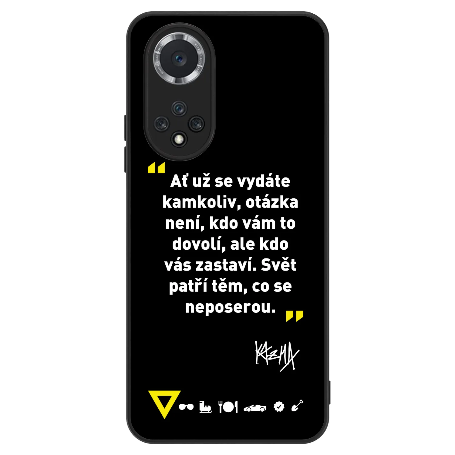 Picasee ULTIMATE CASE pro Huawei Nova 9 SE - Kazma - SVĚT PATŘÍ TĚM, CO SE NEPOSEROU