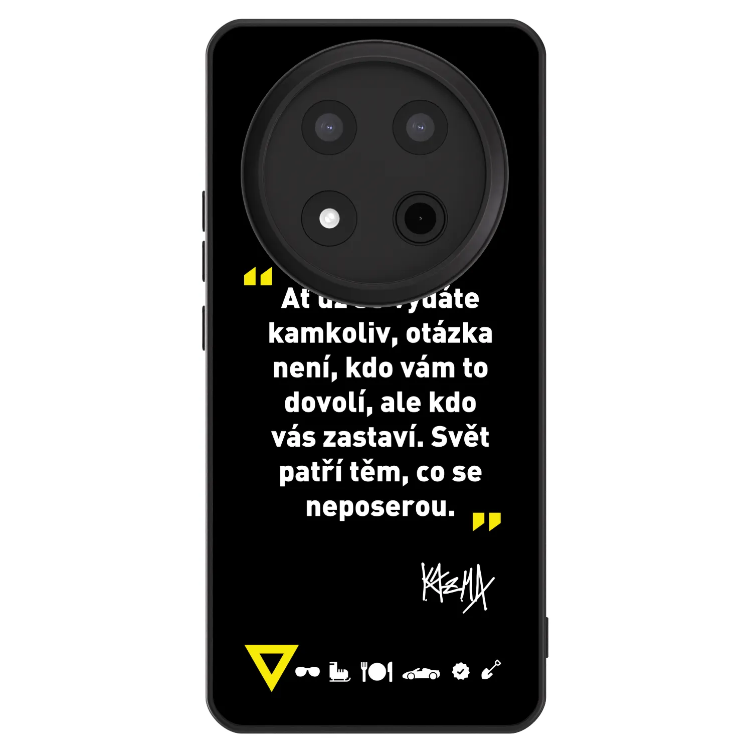 Picasee ULTIMATE CASE pro Honor Magic7 Lite 5G - Kazma - SVĚT PATŘÍ TĚM, CO SE NEPOSEROU