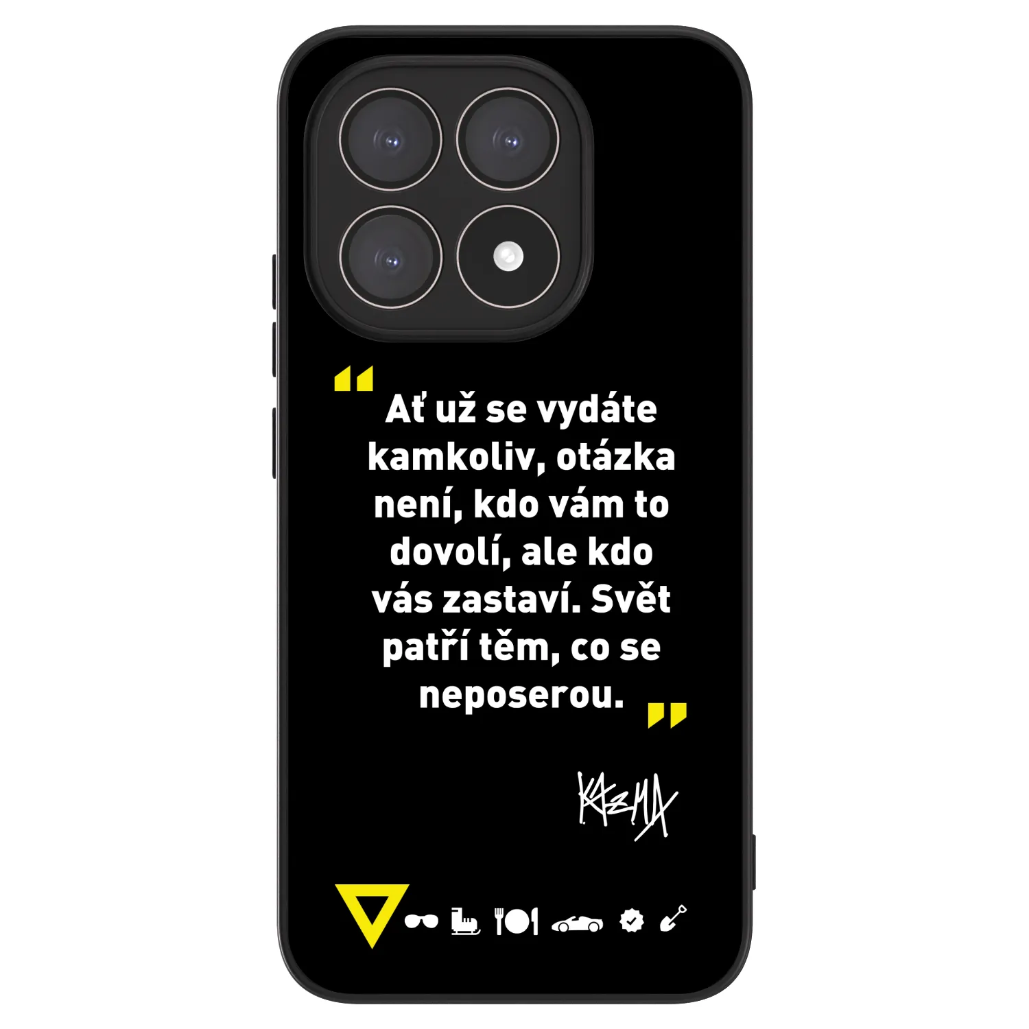 Picasee ULTIMATE CASE pro Xiaomi 15T - Kazma - SVĚT PATŘÍ TĚM, CO SE NEPOSEROU