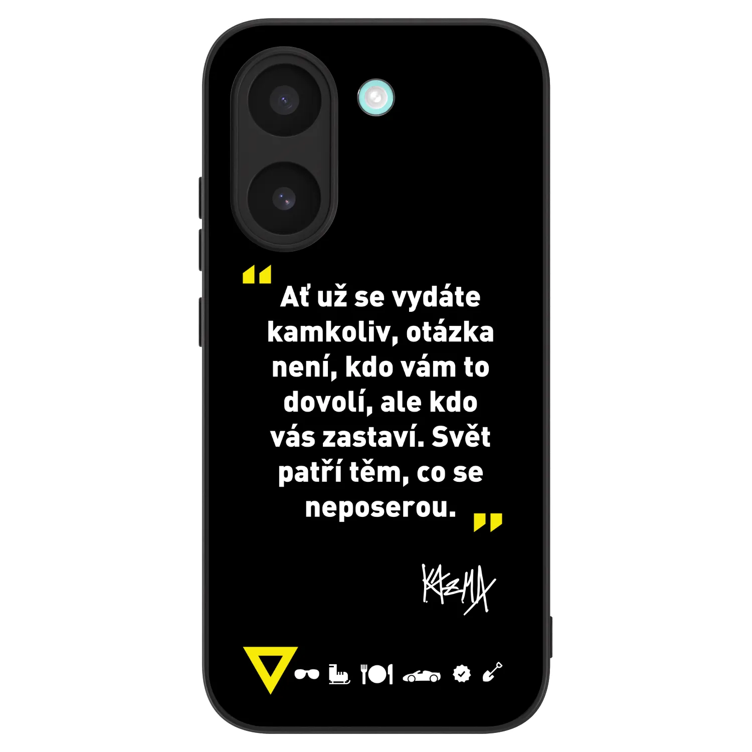 Picasee ULTIMATE CASE pro Xiaomi Poco X8 Pro - Kazma - SVĚT PATŘÍ TĚM, CO SE NEPOSEROU