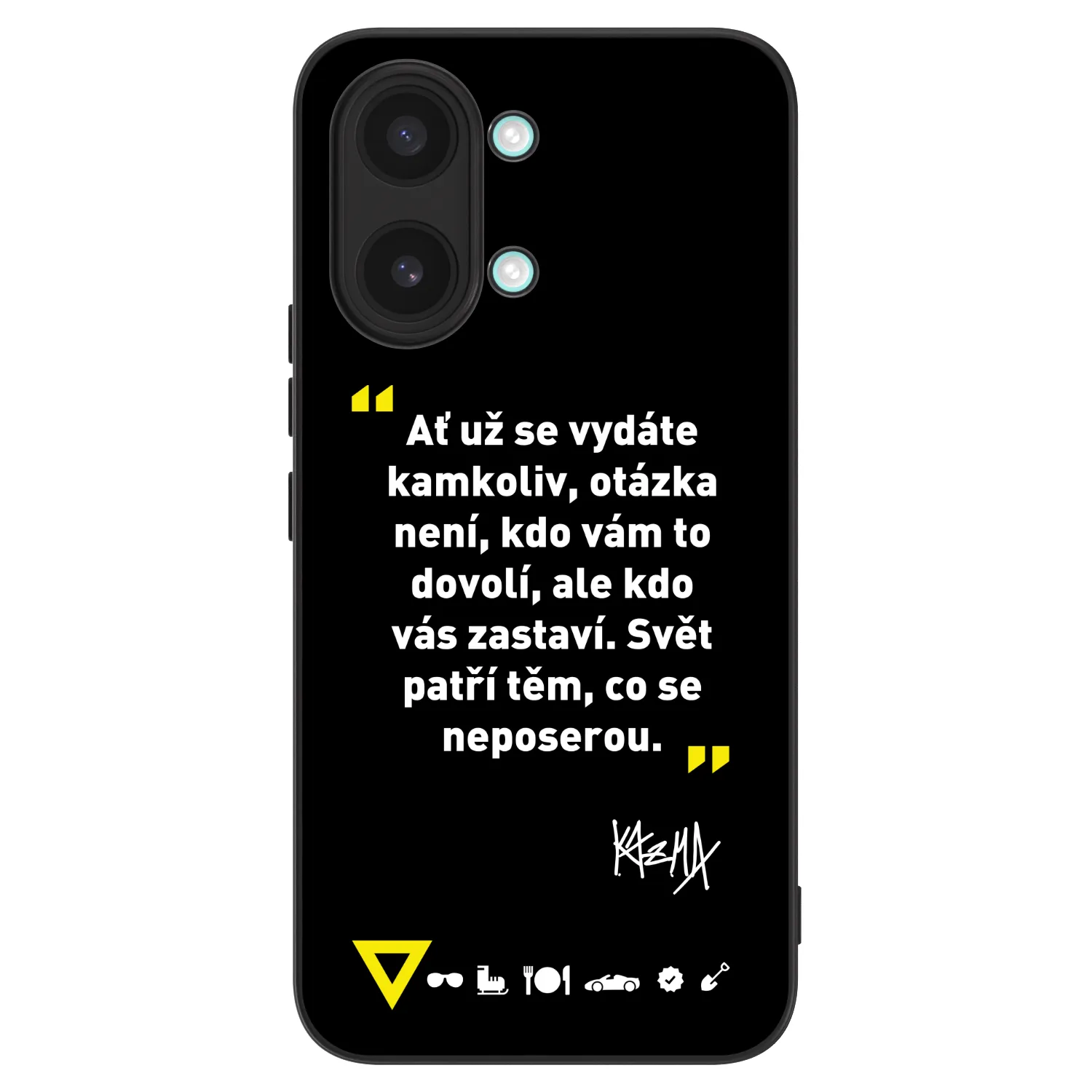 Picasee ULTIMATE CASE pro Xiaomi Poco X8 Pro Max - Kazma - SVĚT PATŘÍ TĚM, CO SE NEPOSEROU