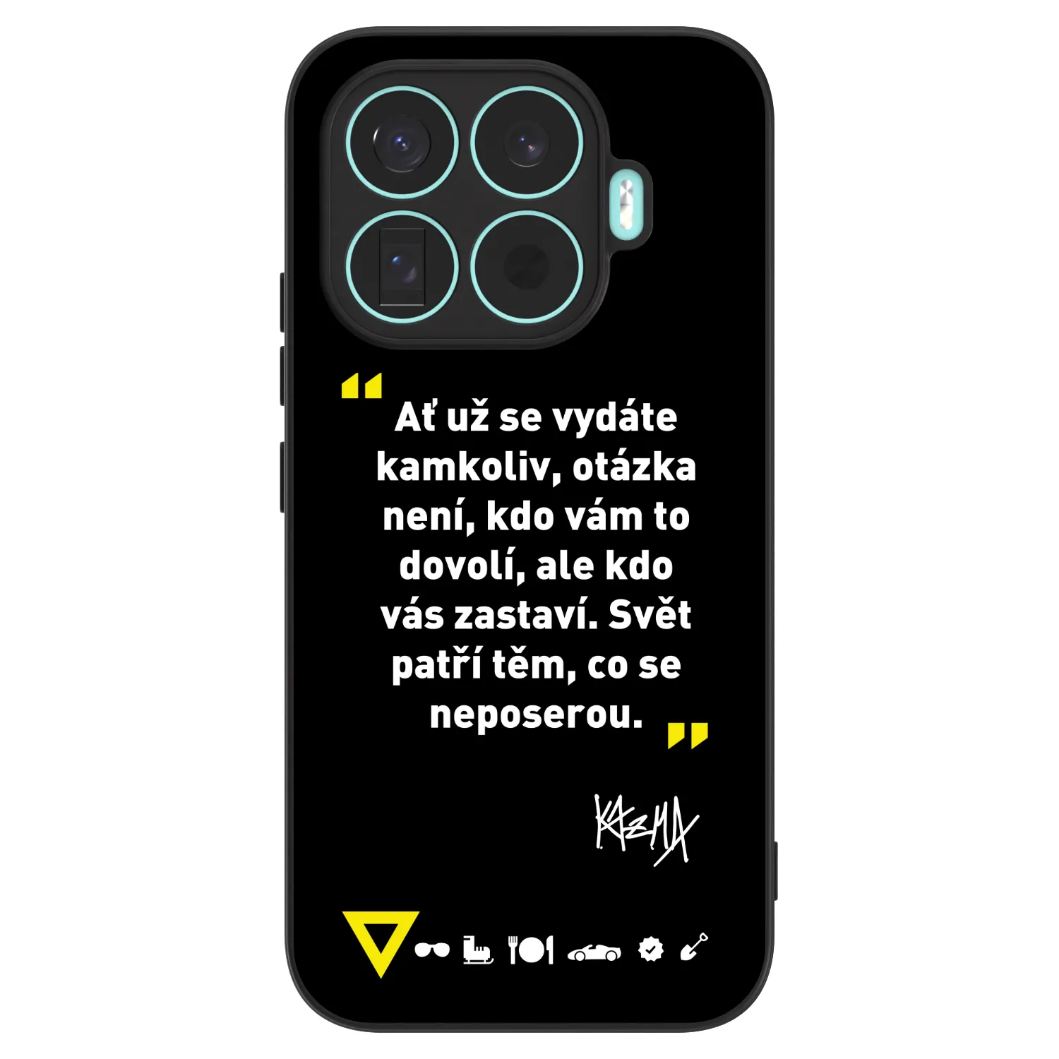 Picasee ULTIMATE CASE pro Xiaomi 17T - Kazma - SVĚT PATŘÍ TĚM, CO SE NEPOSEROU