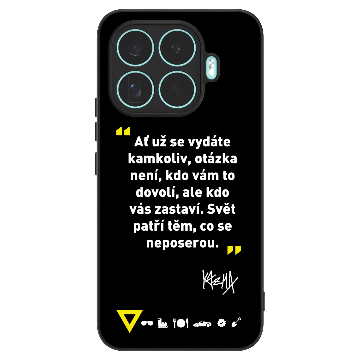 Picasee ULTIMATE CASE pro Xiaomi 17T Pro - Kazma - SVĚT PATŘÍ TĚM, CO SE NEPOSEROU
