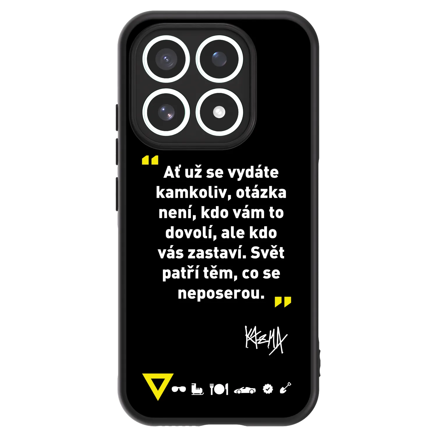 Picasee ULTIMATE CASE PowerShare pro Xiaomi 17 - Kazma - SVĚT PATŘÍ TĚM, CO SE NEPOSEROU