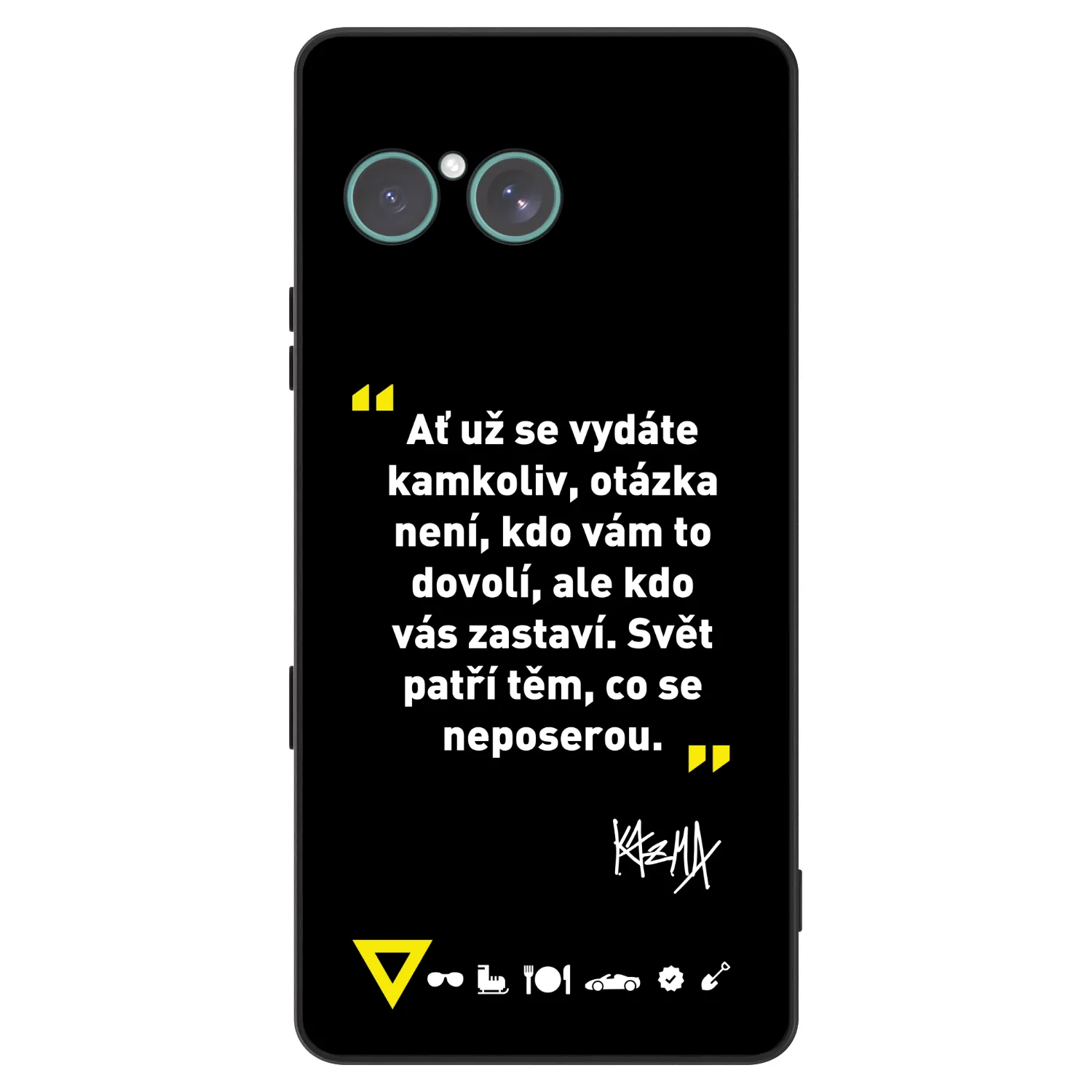 Picasee ULTIMATE CASE pro Sony Xperia 10 VII - Kazma - SVĚT PATŘÍ TĚM, CO SE NEPOSEROU