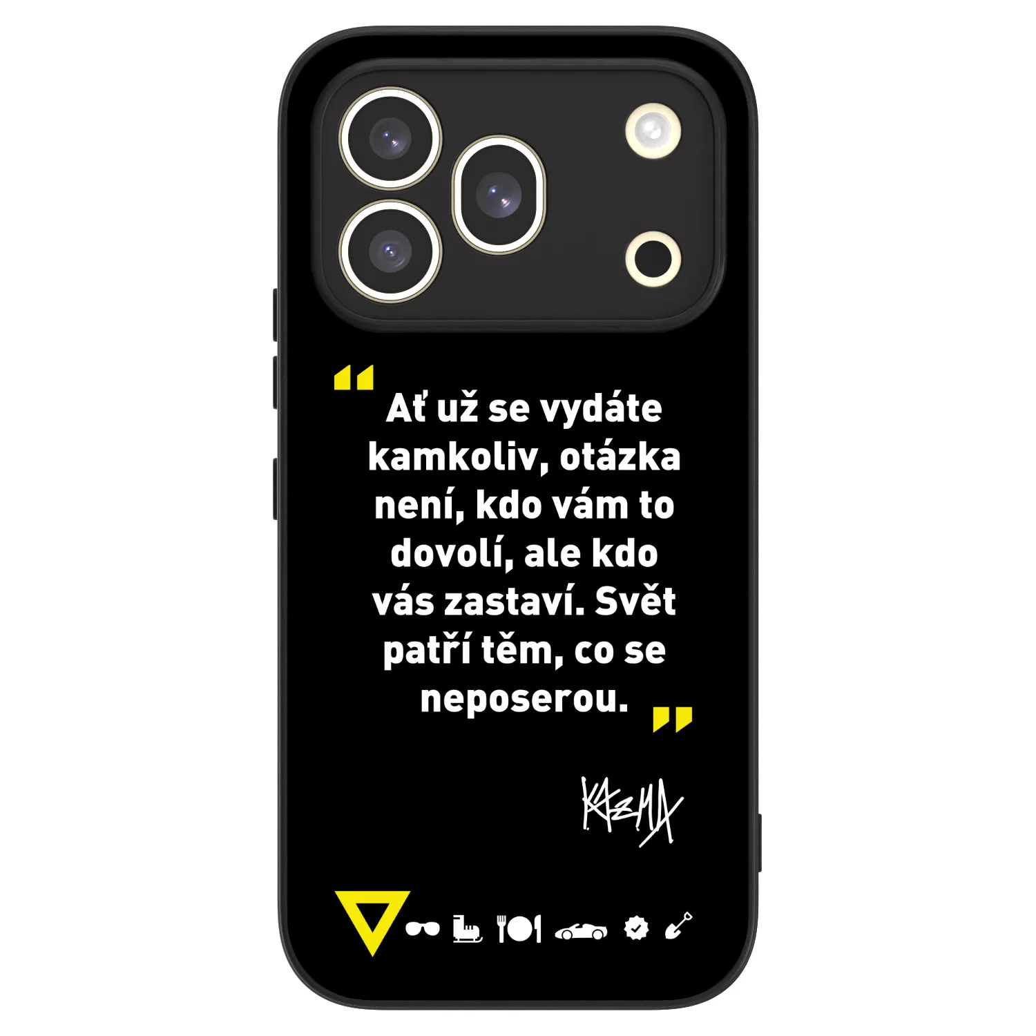 Picasee ULTIMATE CASE pro Honor 600 Pro - Kazma - SVĚT PATŘÍ TĚM, CO SE NEPOSEROU