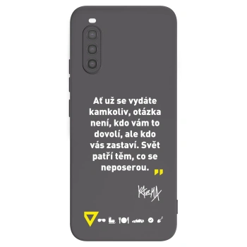 Obal pro Sony Xperia 10 II - Kazma - SVĚT PATŘÍ TĚM, CO SE NEPOSEROU