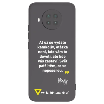 Picasee silikonový černý obal pro Xiaomi Mi 10T Lite - Kazma - SVĚT PATŘÍ TĚM, CO SE NEPOSEROU