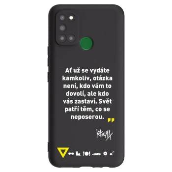 Obal pro Realme 7i - Kazma - SVĚT PATŘÍ TĚM, CO SE NEPOSEROU