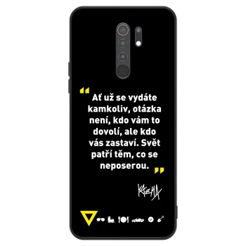 Obal pro Xiaomi Redmi 9 - Kazma - SVĚT PATŘÍ TĚM, CO SE NEPOSEROU