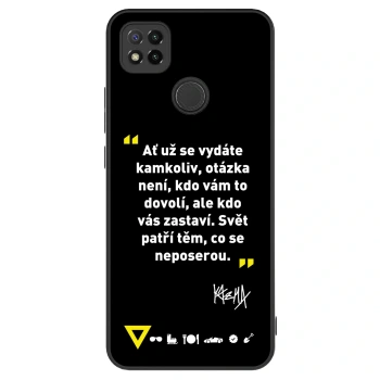 Obal pro Xiaomi Redmi 9C - Kazma - SVĚT PATŘÍ TĚM, CO SE NEPOSEROU