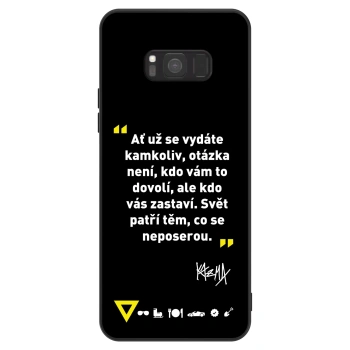 Obal pro Samsung Galaxy S8 G950F - Kazma - SVĚT PATŘÍ TĚM, CO SE NEPOSEROU