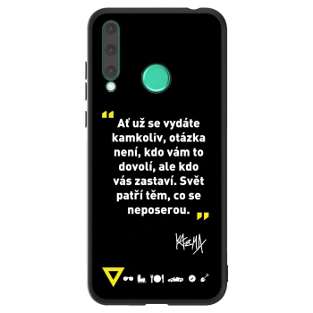 Obal pro Honor 20 Lite - Kazma - SVĚT PATŘÍ TĚM, CO SE NEPOSEROU