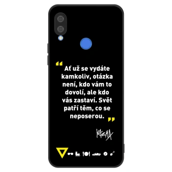 Obal pro Huawei Nova 3 - Kazma - SVĚT PATŘÍ TĚM, CO SE NEPOSEROU